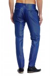Blue slim pants